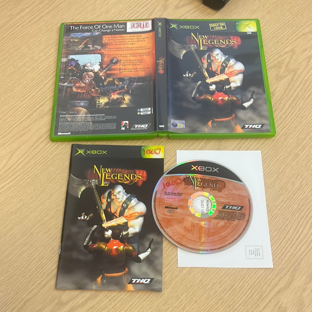 New Legends original Xbox game New Legends original Xbox game